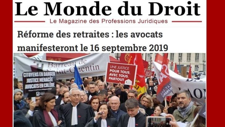 Les professions libérales, nouvelles victimes des politiques d’austérité :  L’exemple des avocats.