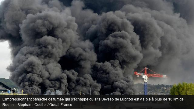 FRANÇOIS ASSELINEAU À ROUEN ET SUR LE SITE DE L'USINE LUBRIZOL DIMANCHE 29 SEPTEMBRE EN SOLIDARITÉ AVEC LES ROUENNAIS.