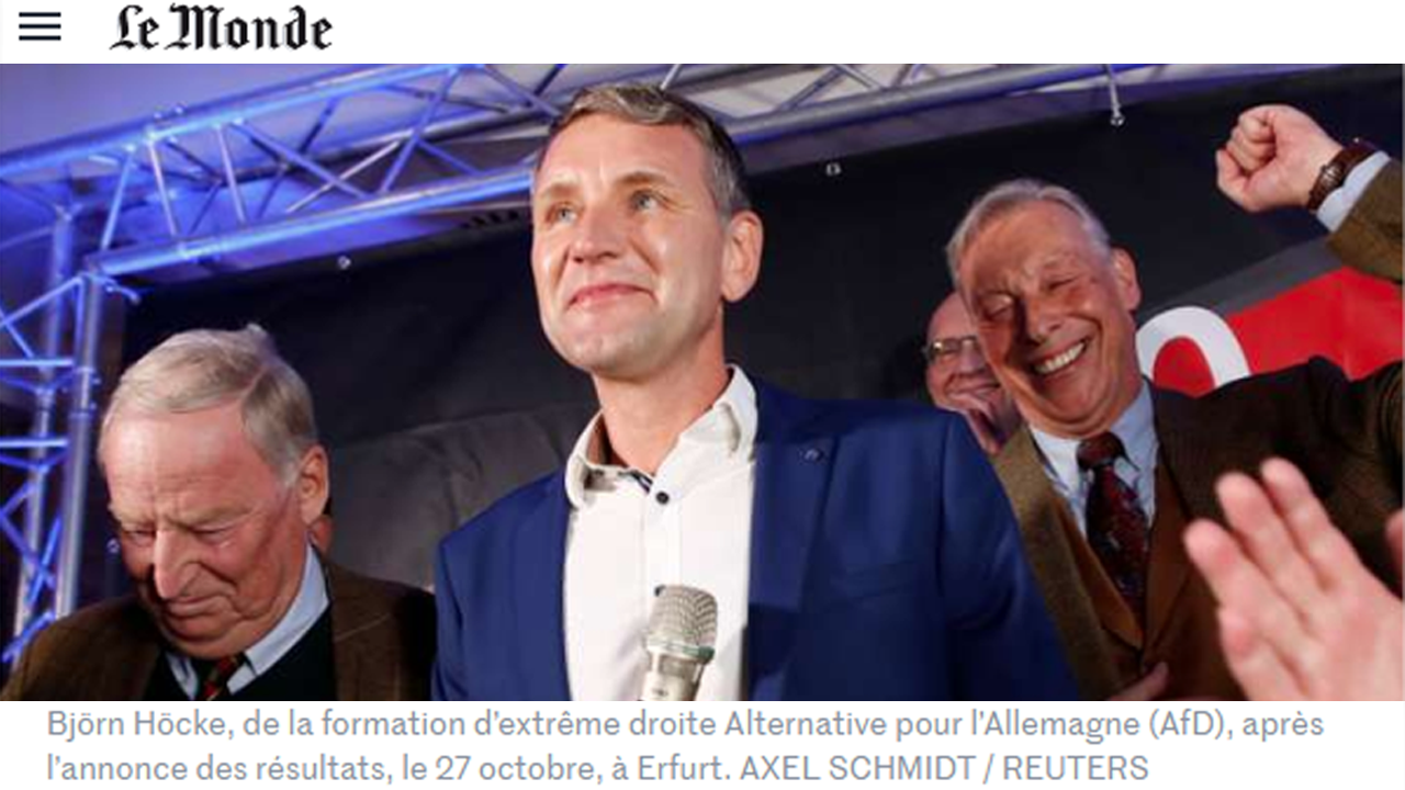 L'effondrement électoral des partis gouvernementaux européistes en Allemagne