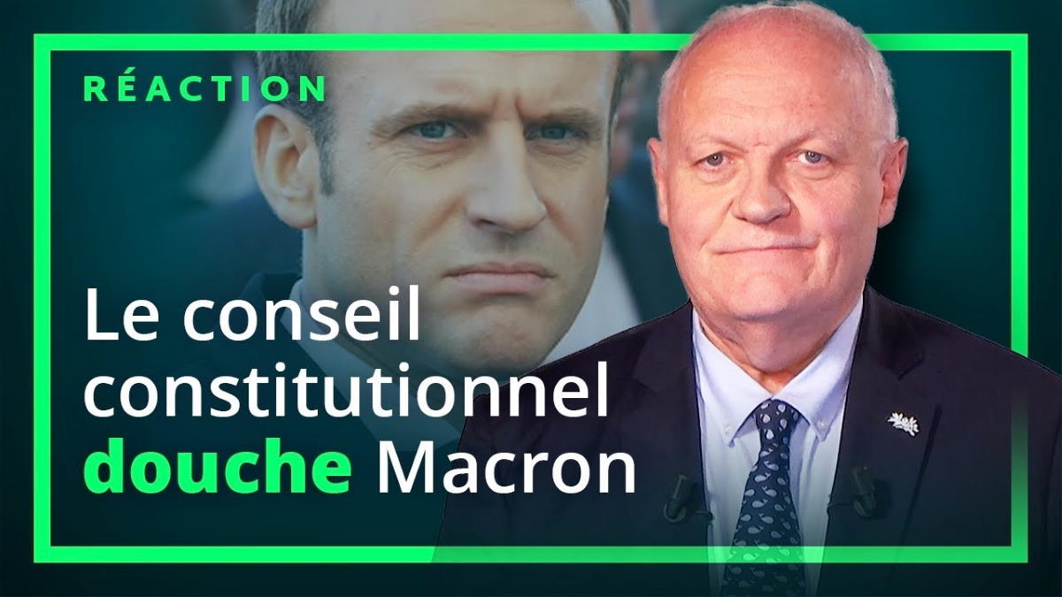 Bonne nouvelle : le conseil constitutionnel invalide une décision de Macron