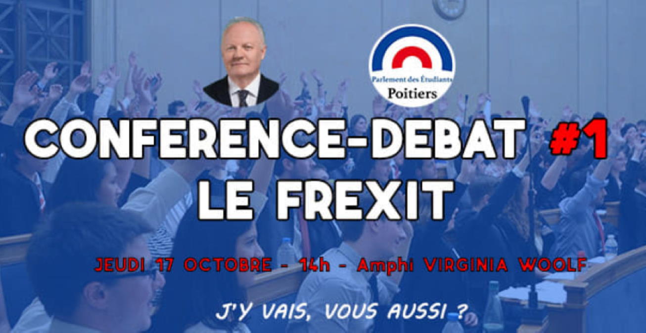 Discours de François Asselineau au Parlement des étudiants de Poitiers et débat sur le Frexit