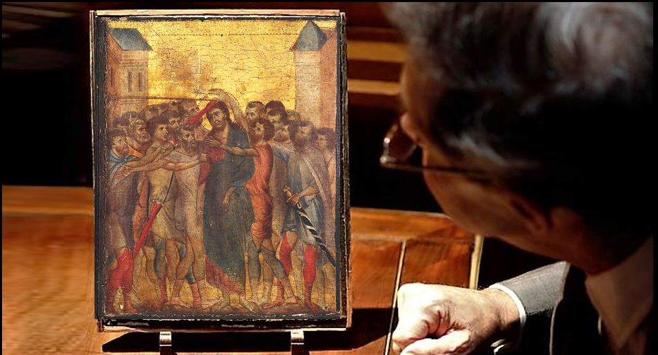 L'interdiction d'exporter le « Christ moqué » de Cimabue