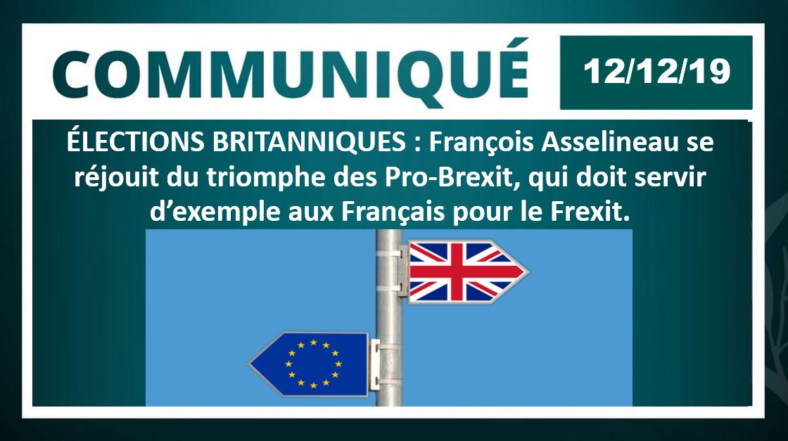 Le triomphe des Pro-Brexit doit servir d'exemple pour le Frexit