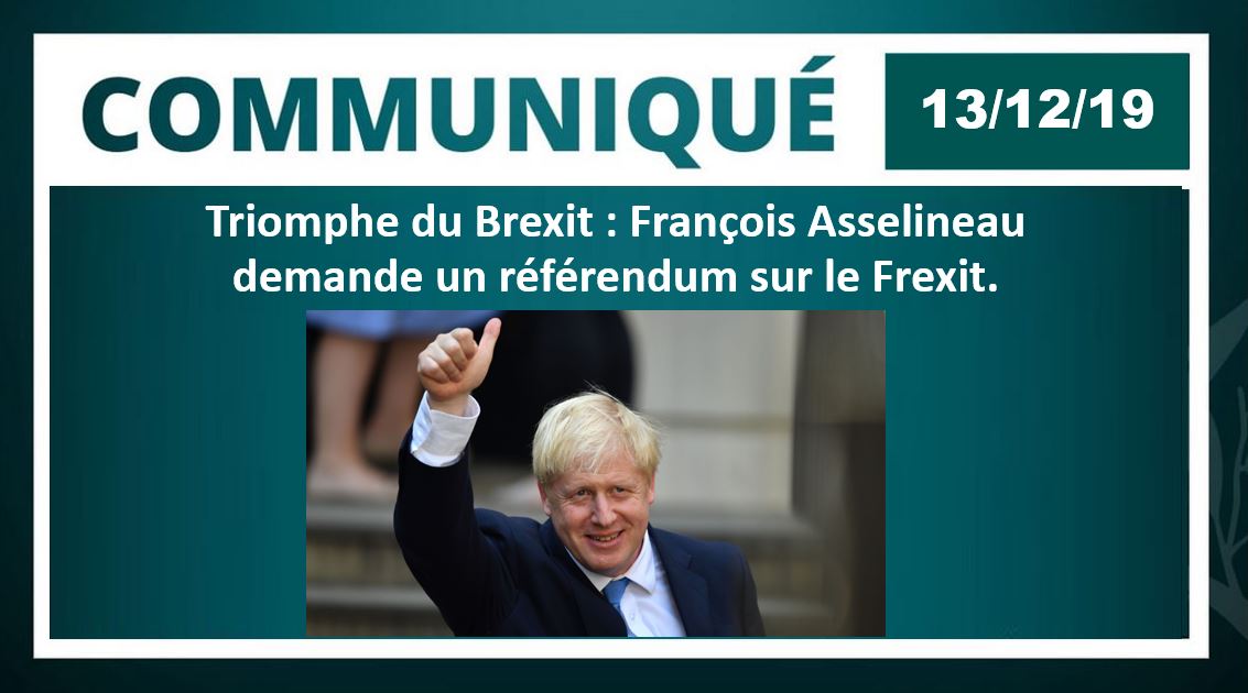 Triomphe du Brexit : il faut un référendum sur le Frexit