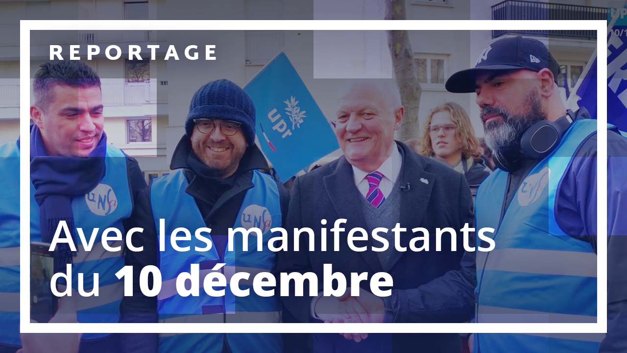 Manifestation contre la réforme des retraites – 10/12/2019