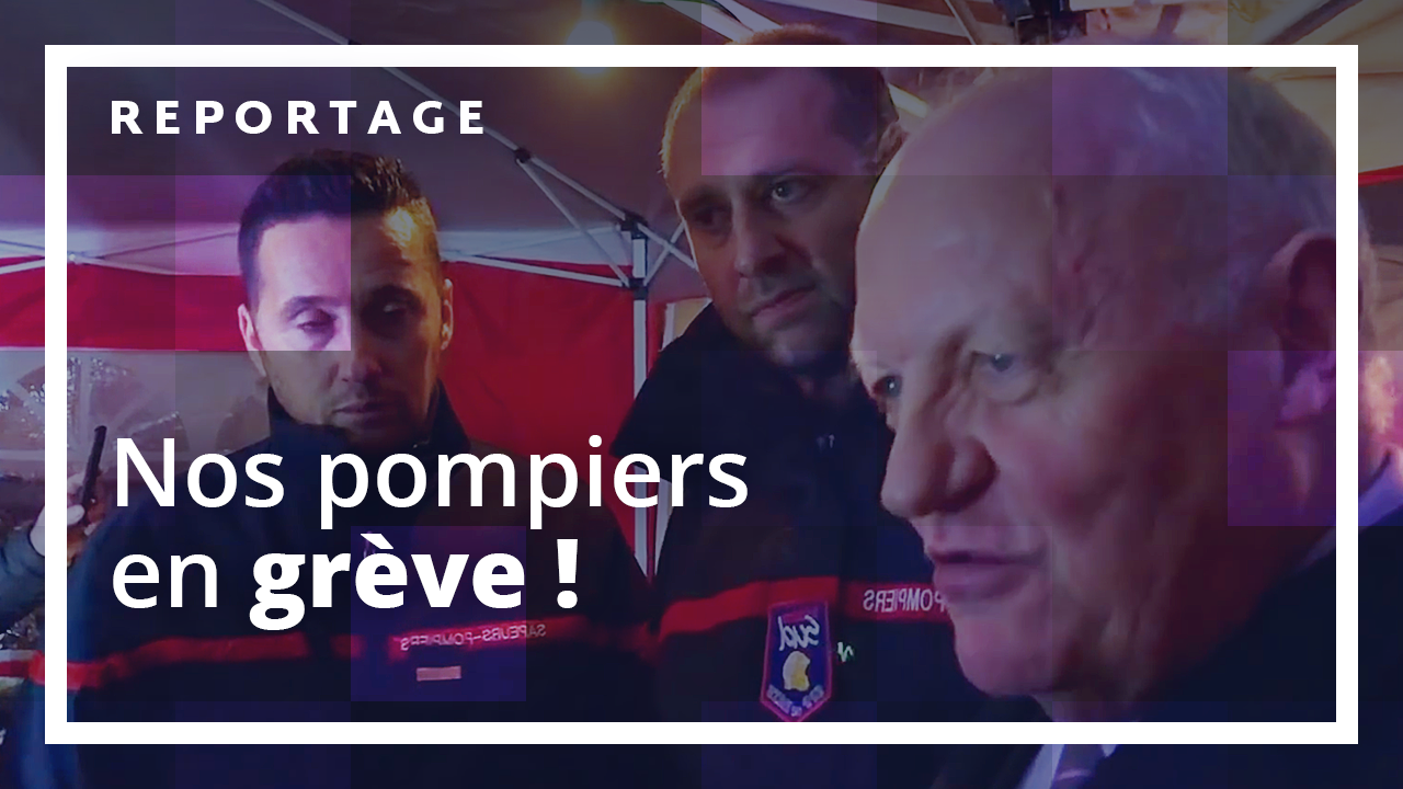 À la rencontre des pompiers en grève à Paris