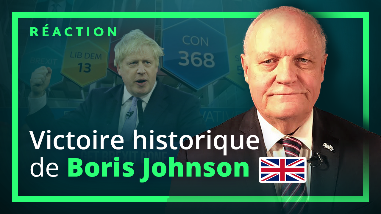 François Asselineau réagit en direct à la victoire de Boris Johnson
