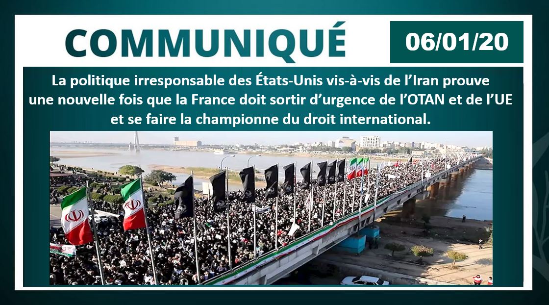 La politique irresponsable des États-Unis vis-à-vis de l’Iran