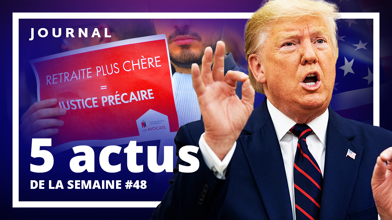 Les 5 actus de la semaine n°48