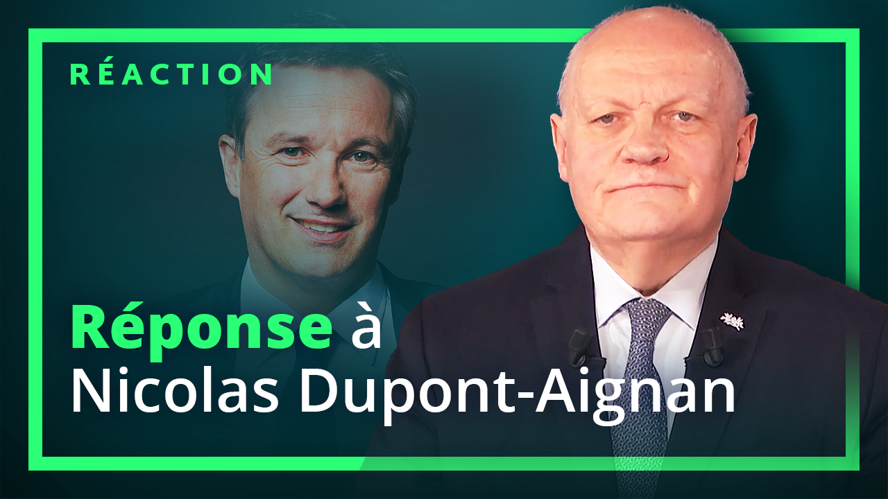 Réponse à la primaire pour la France de Nicolas Dupont-Aignan