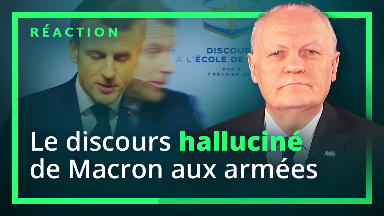 Le discours halluciné de Macron aux Armées