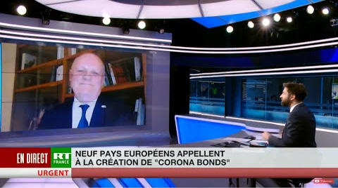 François Asselineau invité sur RT-France – 25/03/2020