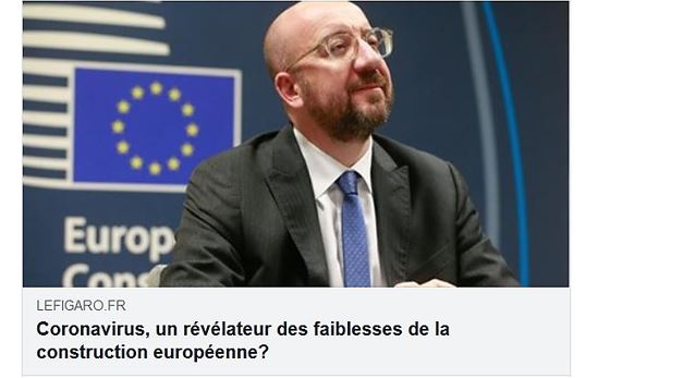 Le Figaro révèle que l'UE est la zone du monde la plus vulnérable face à la Covid-19