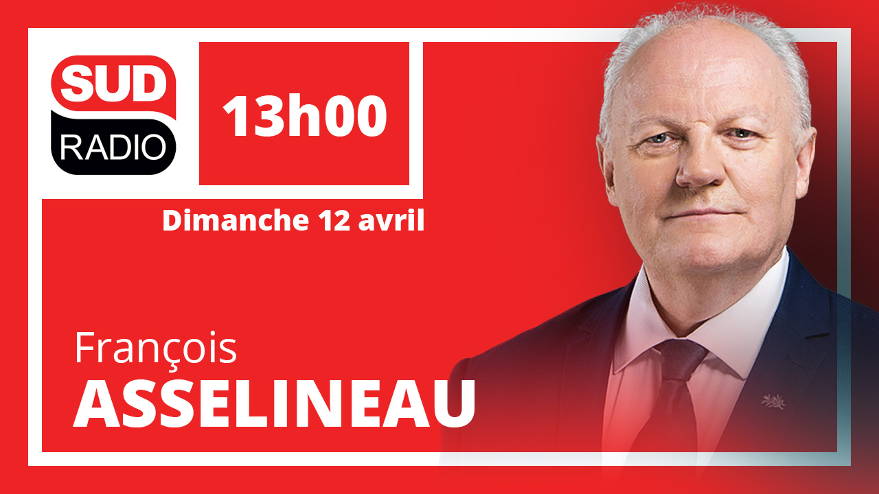 François Asselineau sera l'invité d'Eric Morillot sur Sud Radio ce 12 avril 2020