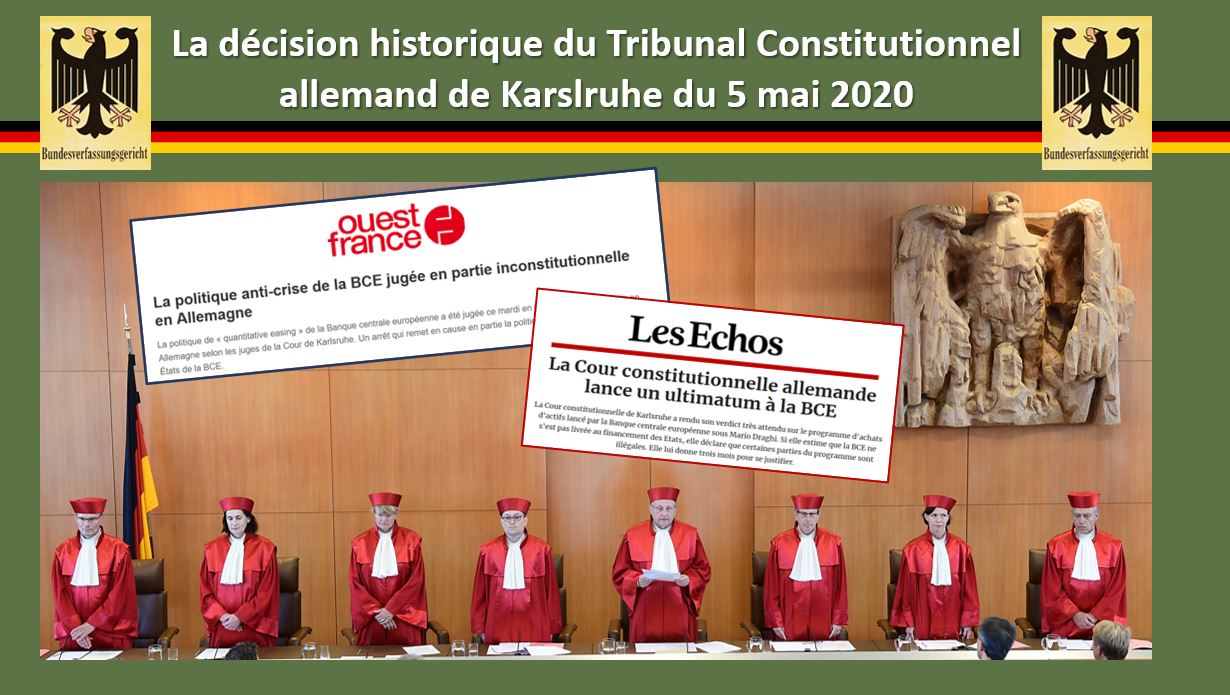 La décision historique du Tribunal de Karlsruhe du 5 mai 2020
