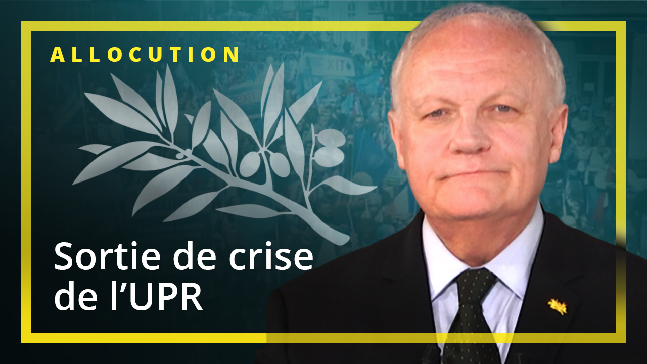 Congrès 2020 : sortie de crise de l'UPR