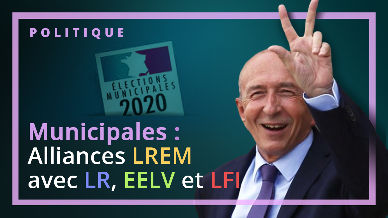 Des candidats LR, EELV et France Insoumise font alliances avec En Marche ! pour les Municipales