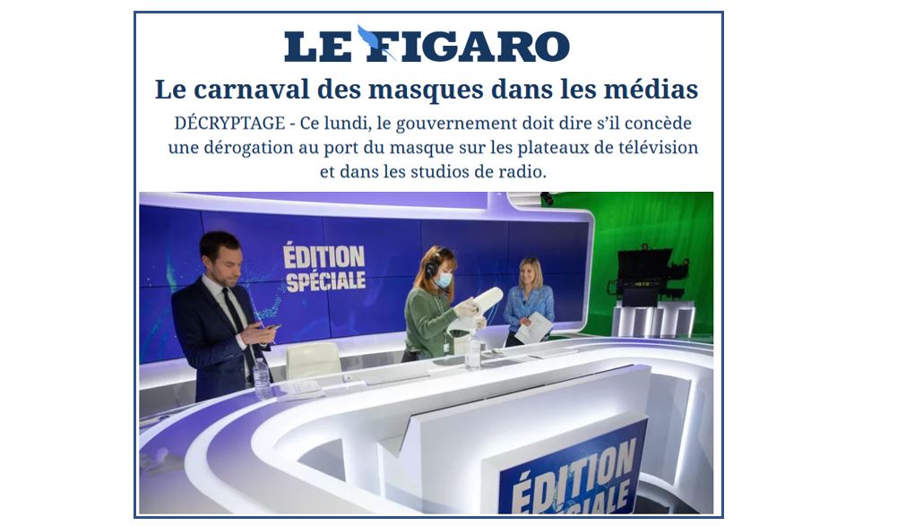 Aucune exemption de masque pour les ministres et les journalistes