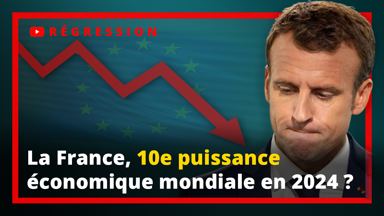 Depuis le traité de Maastricht et l'euro, la France dégringole dans le classement économique mondial