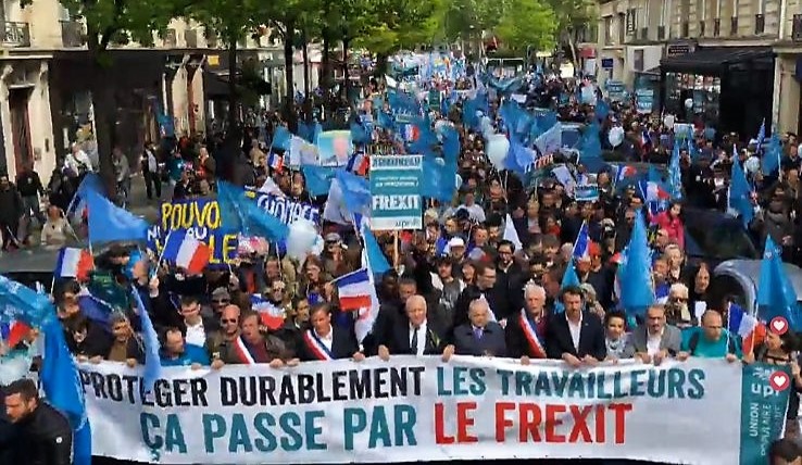 Manifester ne sert à rien si l'on ne réclame pas d'abord le Frexit, par Patrice Cali