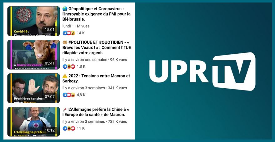 Notre chaîne UPR-TV affichent de très bons scores en cette rentrée 2020