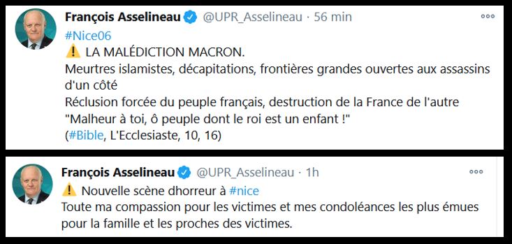 Réaction aux attentats islamistes à Nice
