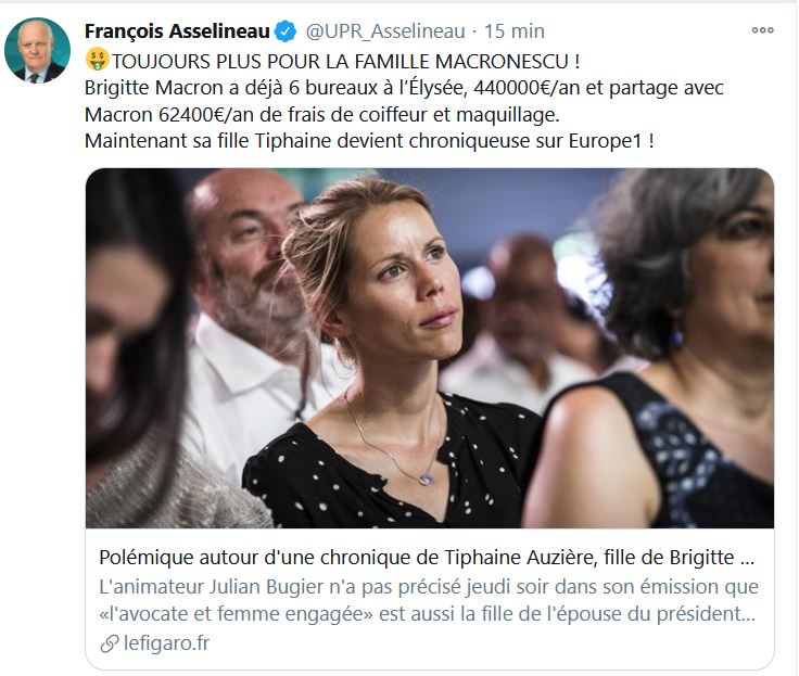 La fille de Brigitte Macron devient chroniqueuse sur Europe 1