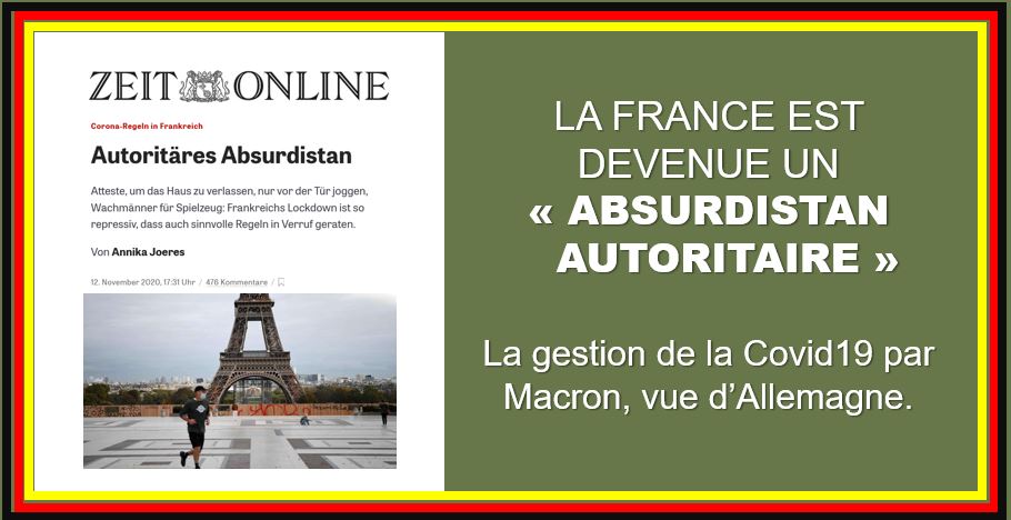La France, un « Absurdistan autoritaire » selon l'Allemagne