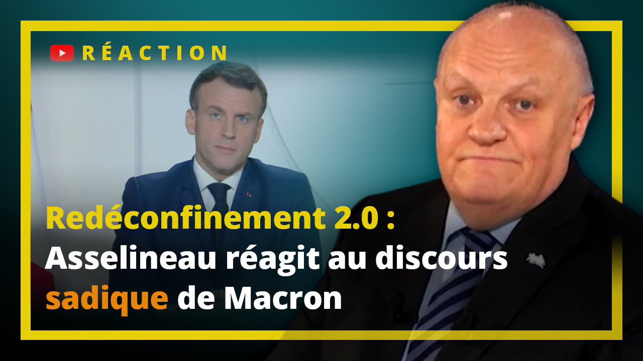 Redéconfinement 2.0 : réaction au discours sadique de Macron