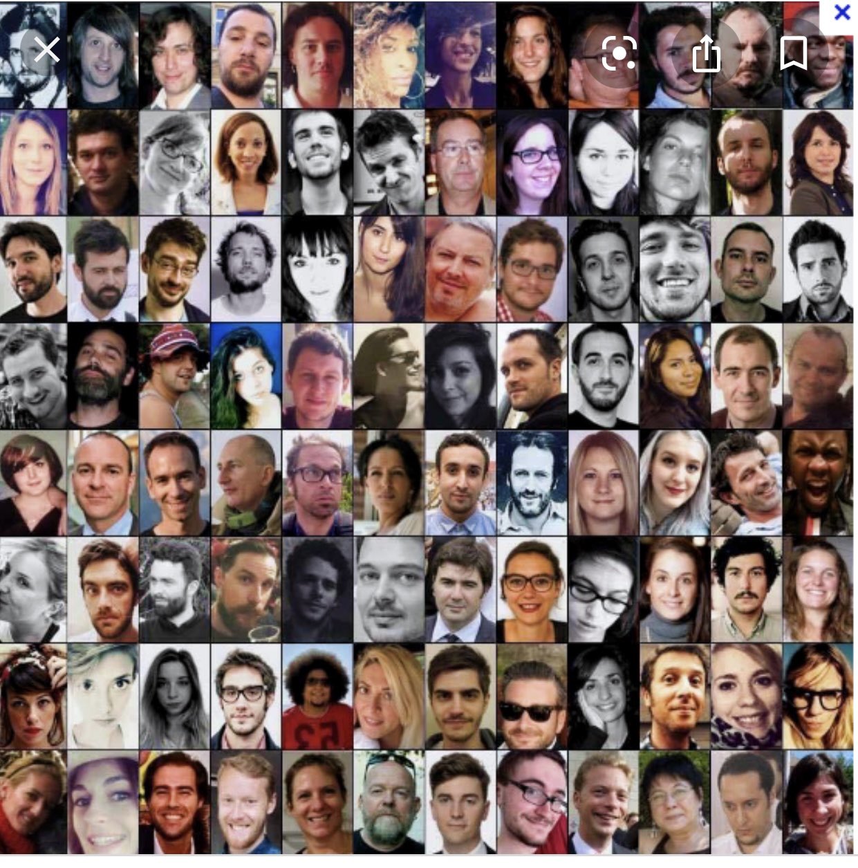 Hommage aux victimes des attentats du 13 novembre 2015