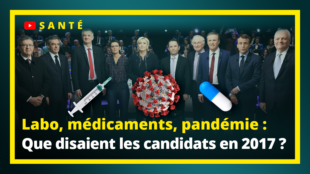 Labo, médicaments, pandémie : que disaient les candidats en 2017 ?
