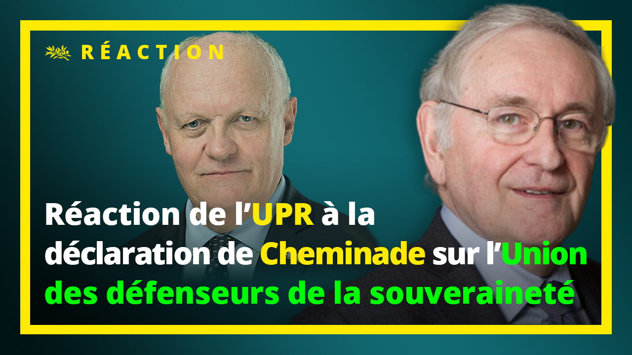 La déclaration de Jacques Cheminade sur l’union des partisans de la souveraineté nationale