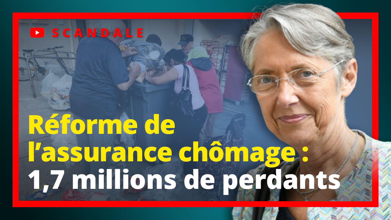Réforme de l'assurance chômage : 1,7 millions de perdants