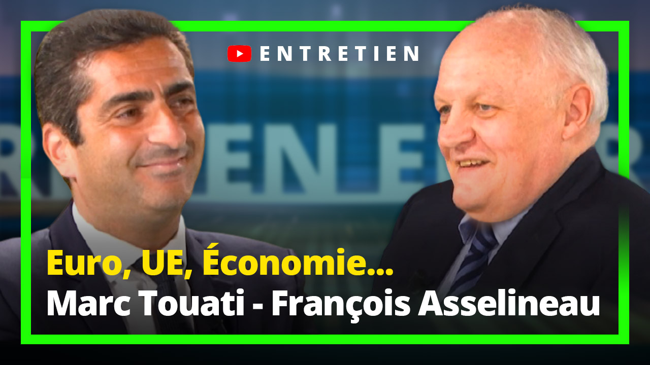 Euro, UE, économie avec Marc Touati