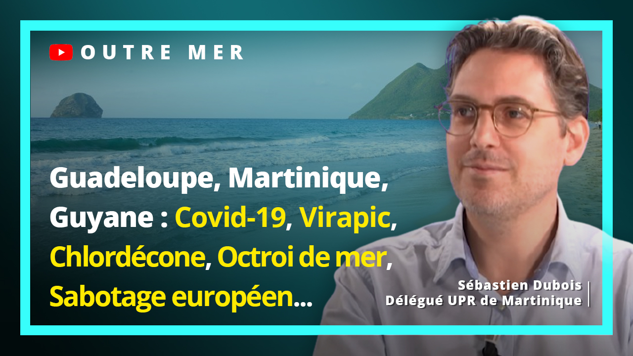 Martinique : covid-19, chlordécone, octroi de mer, sabotage européen, avec Sébastien Dubois