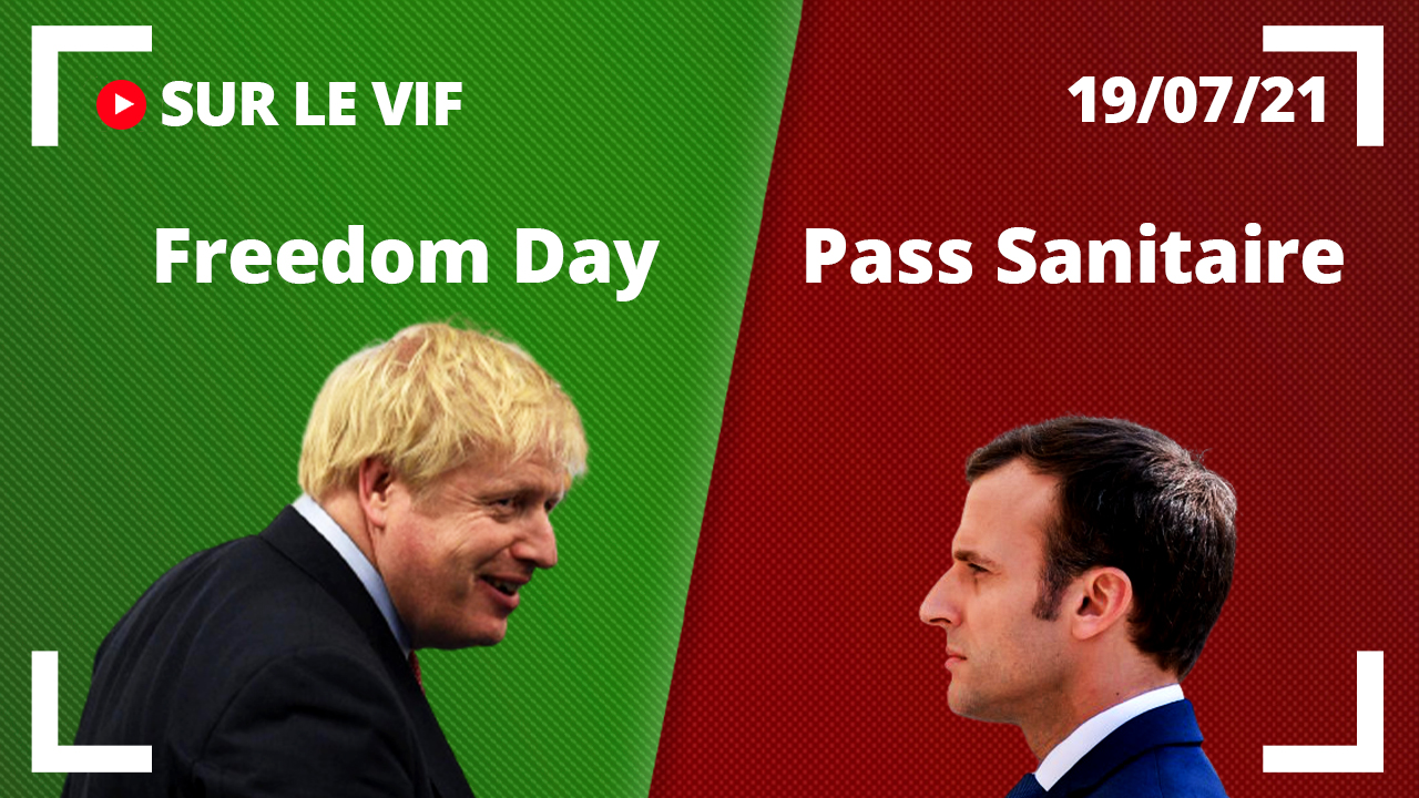 Alors que le Conseil d'État valide le passe-sanitaire, le Royaume-Uni met fin aux restrictions