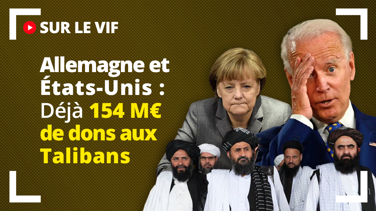 Allemagne et États-Unis : déjà 154 millions d'euros de dons aux Talibans