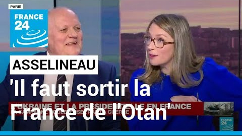 François Asselineau invité sur France 24 – 03/03/22