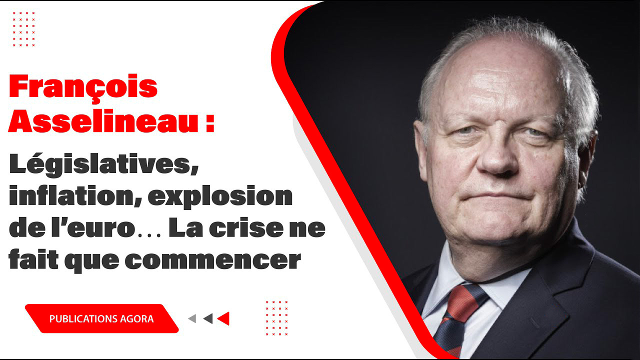 François Asselineau invité de Marie-Constance Scott sur Publications Agora – 23/06/2022