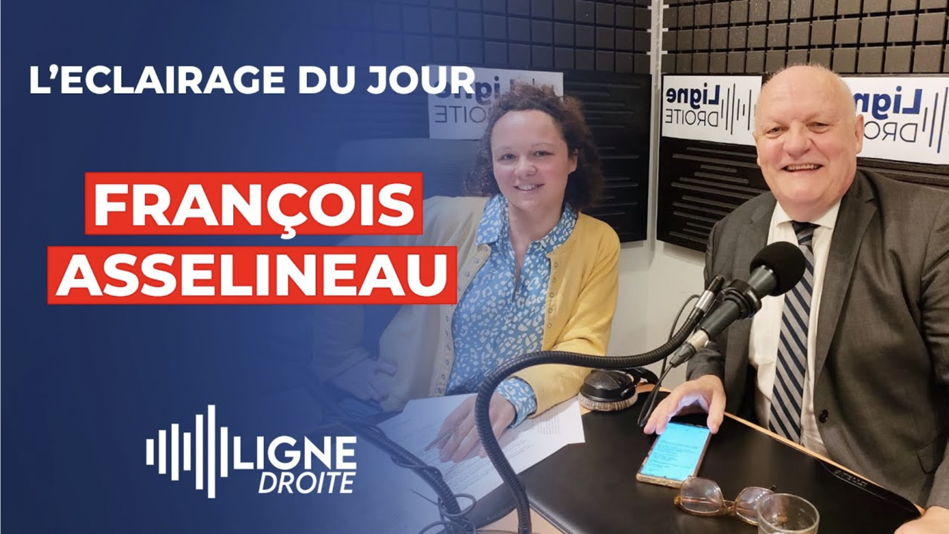 François Asselineau invité de Clémence Houdiakova sur Radio Courtoisie – 29/06/2022