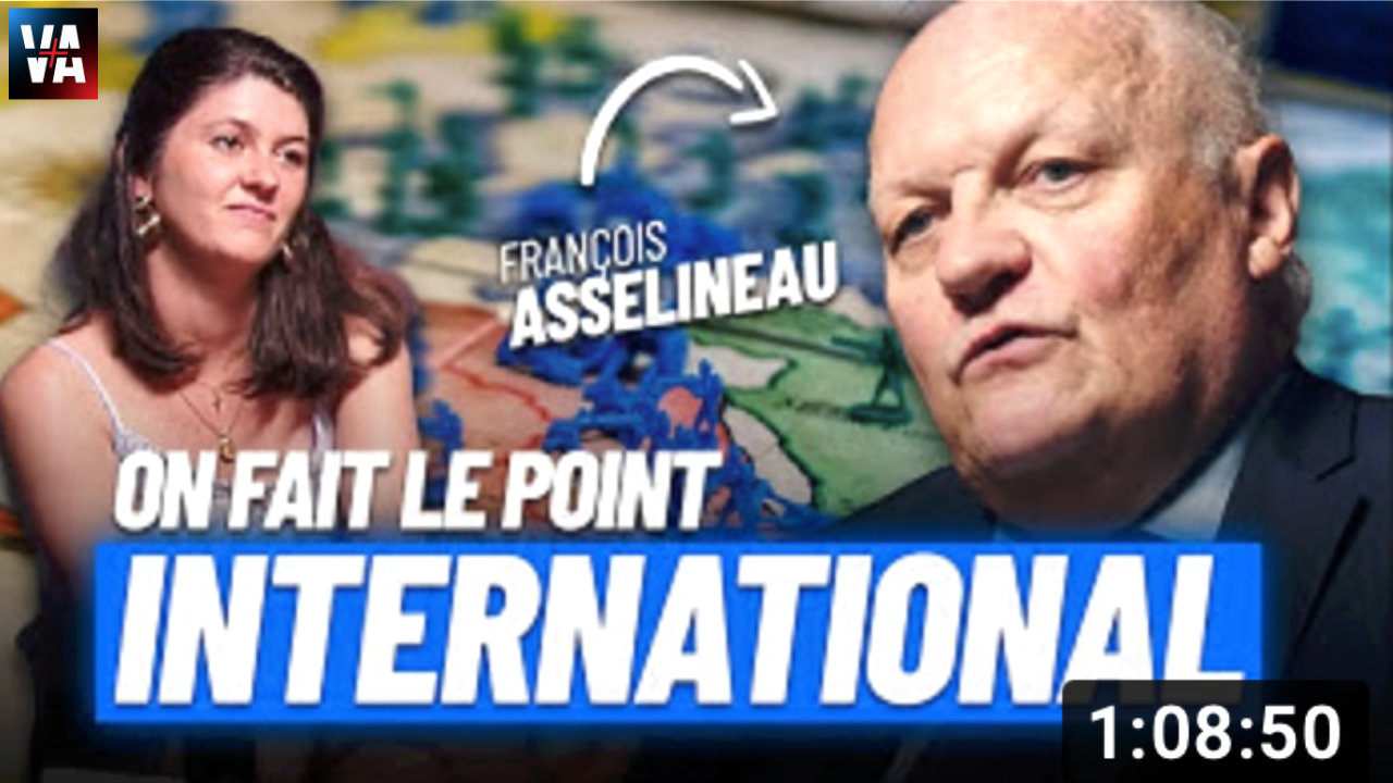 François Asselineau invité de Léane Charreau sur VA+ – 27/08/2022