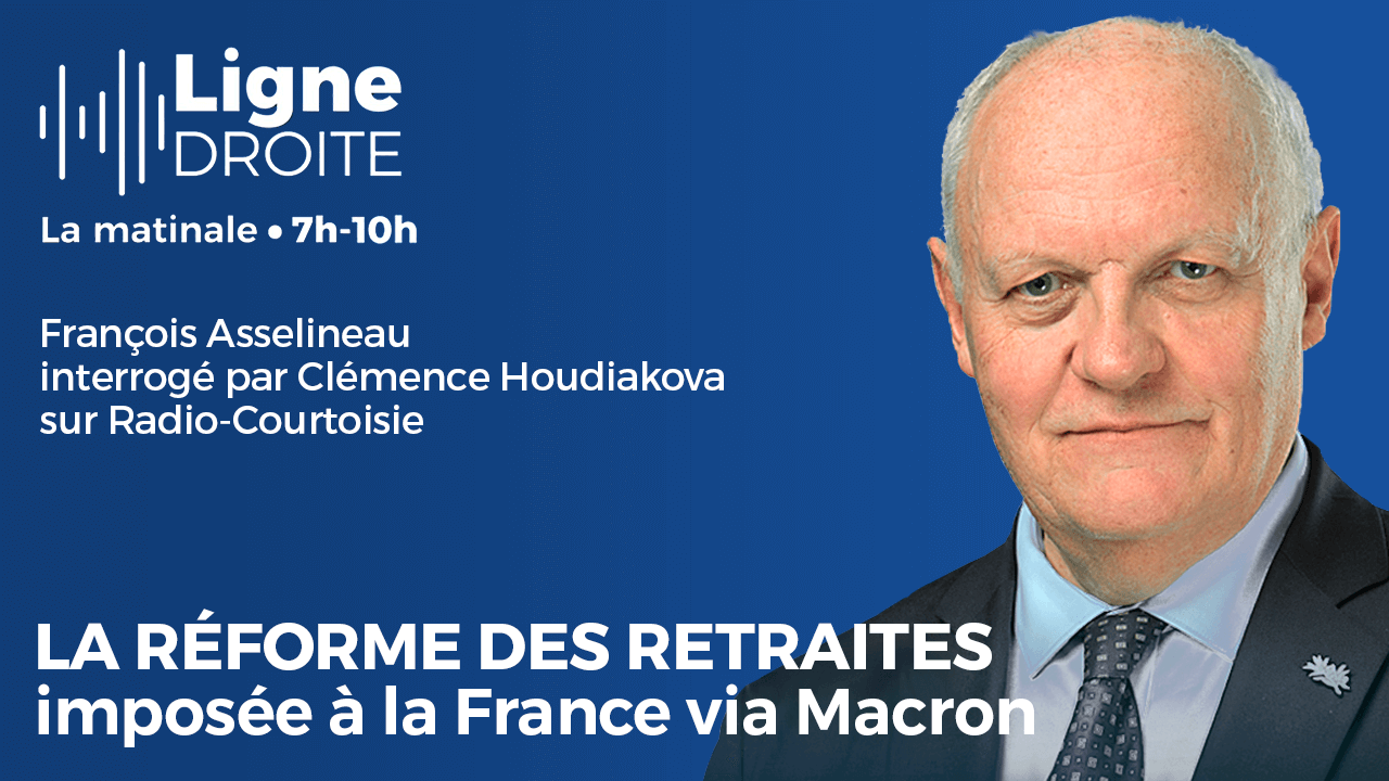 François Asselineau invité de Clémence Houdiakova sur Radio Courtoisie – 15/10/2022