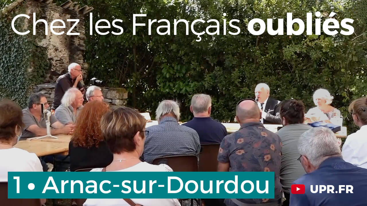 Réunion publique de Francois Asselineau à Arnac-sur-Dourdou – 1/2