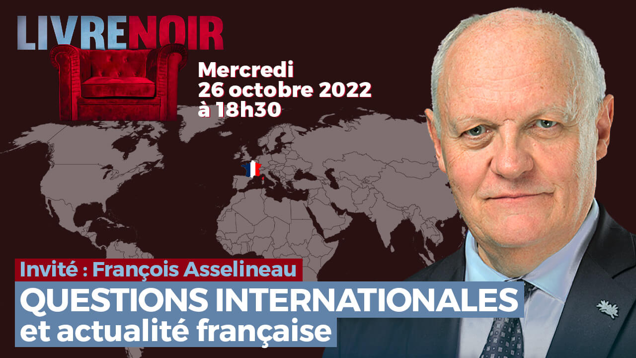 François Asselineau invité sur Frontières – 26/10/2022