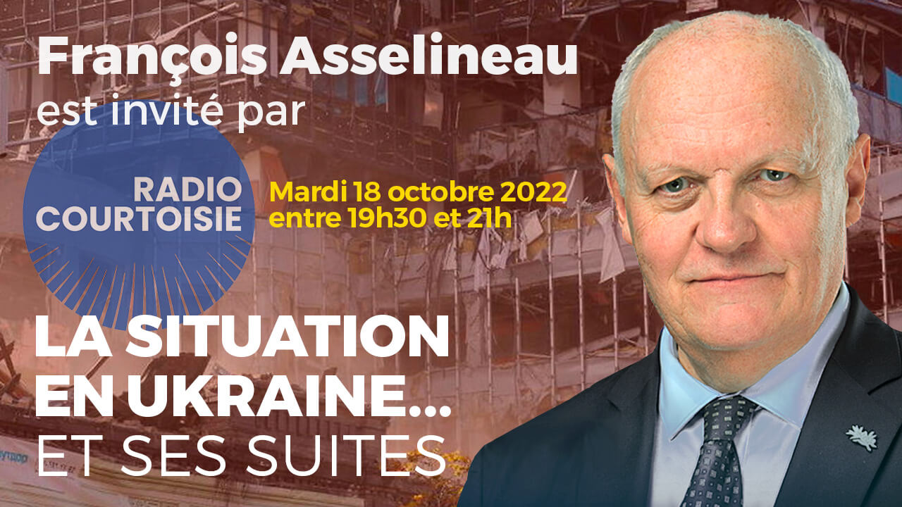 François Asselineau invité sur Radio Courtoisie – 18/10/2022