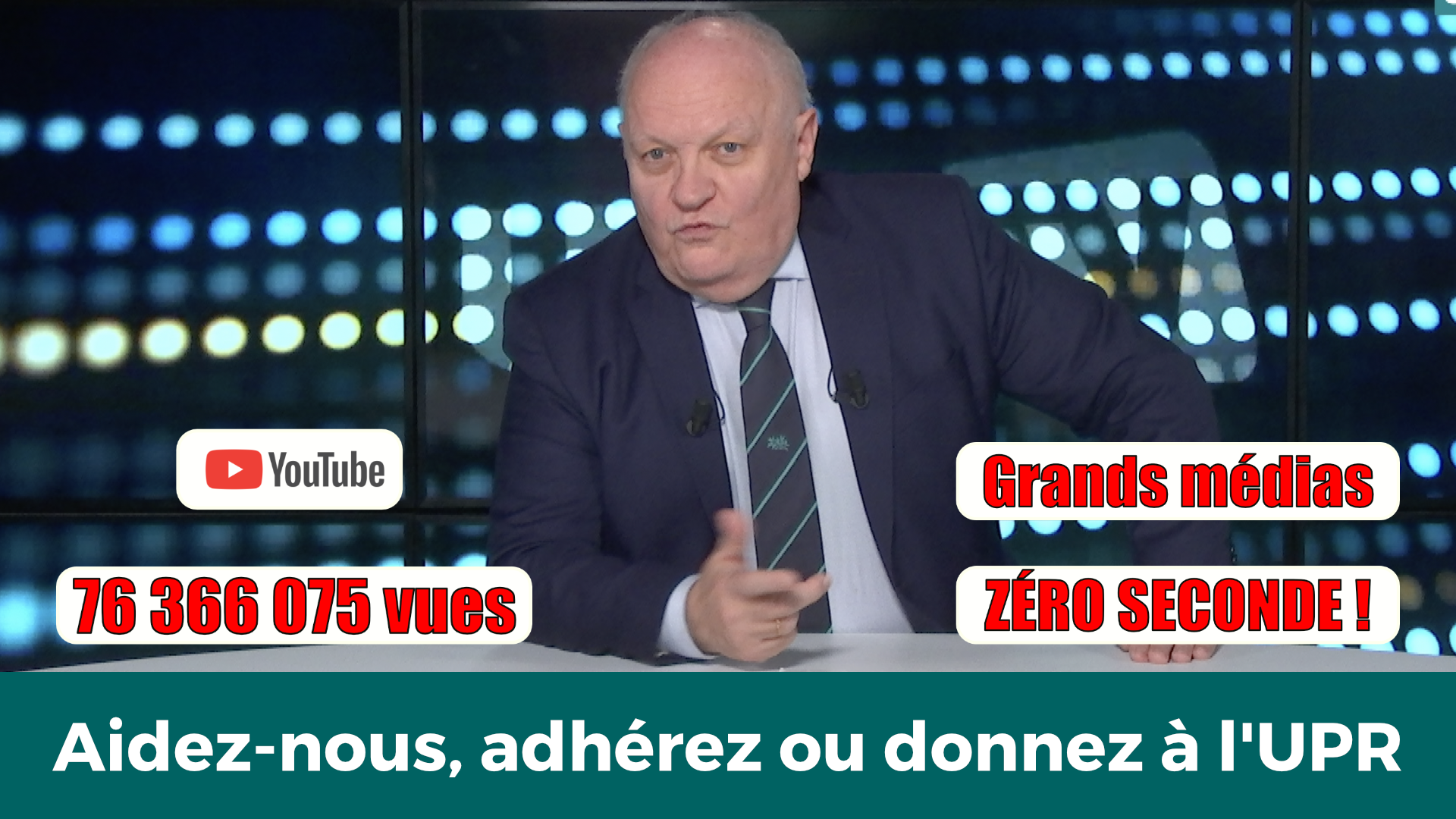 Aidez l'UPR en adhérant ou en faisant un don