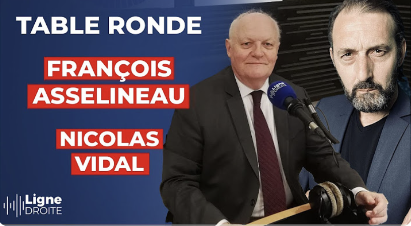 François Asselineau invité de Clémence Houdiakova sur Radio Courtoisie – 03/01/2023