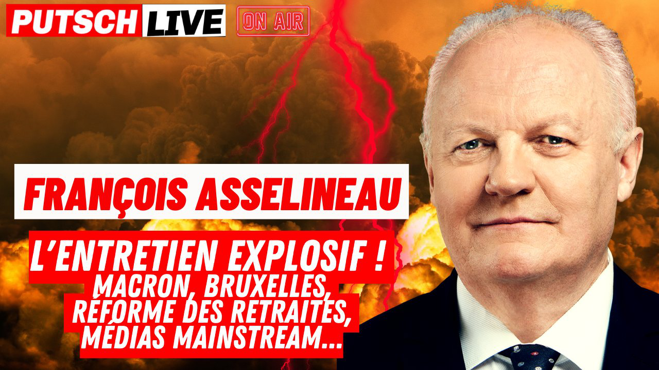 François Asselineau invité de Nicolas Vidal sur Putsch Média – 25/01/2023