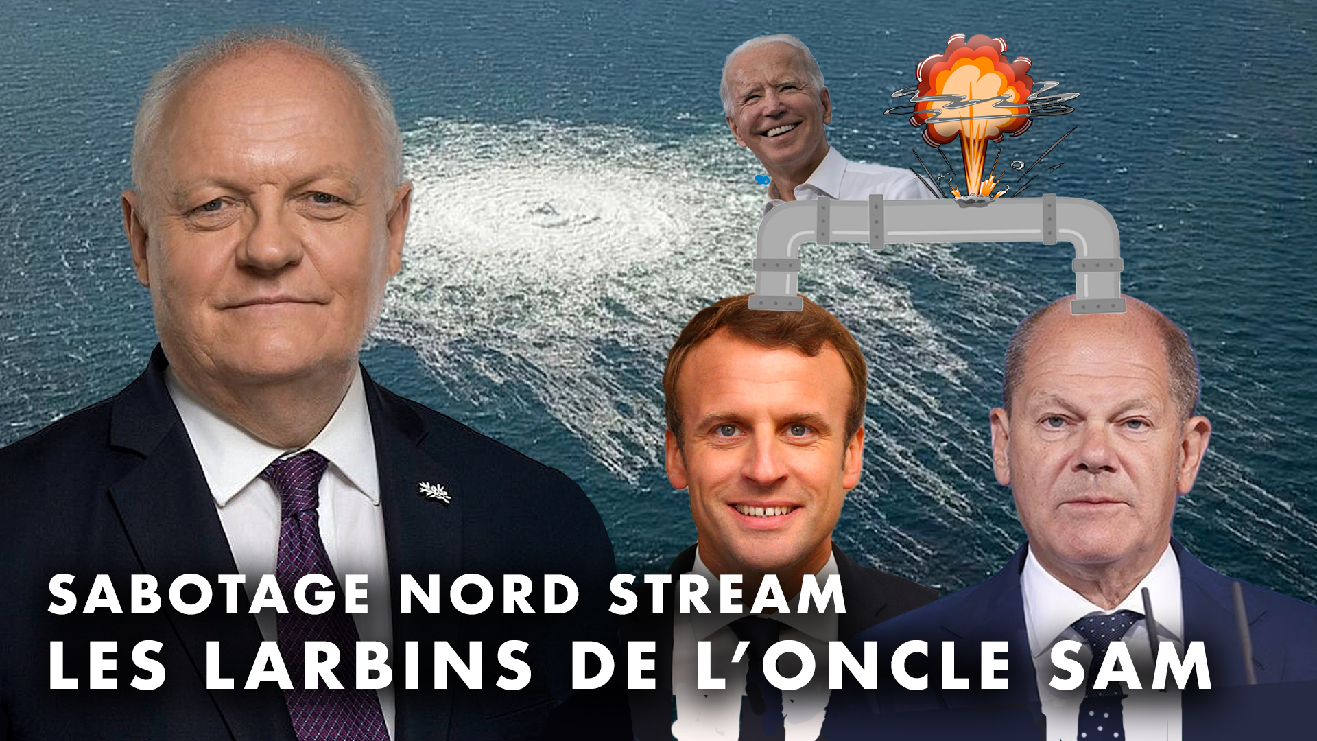 Sabotage de Nord Stream : les larbins de l'Oncle Sam