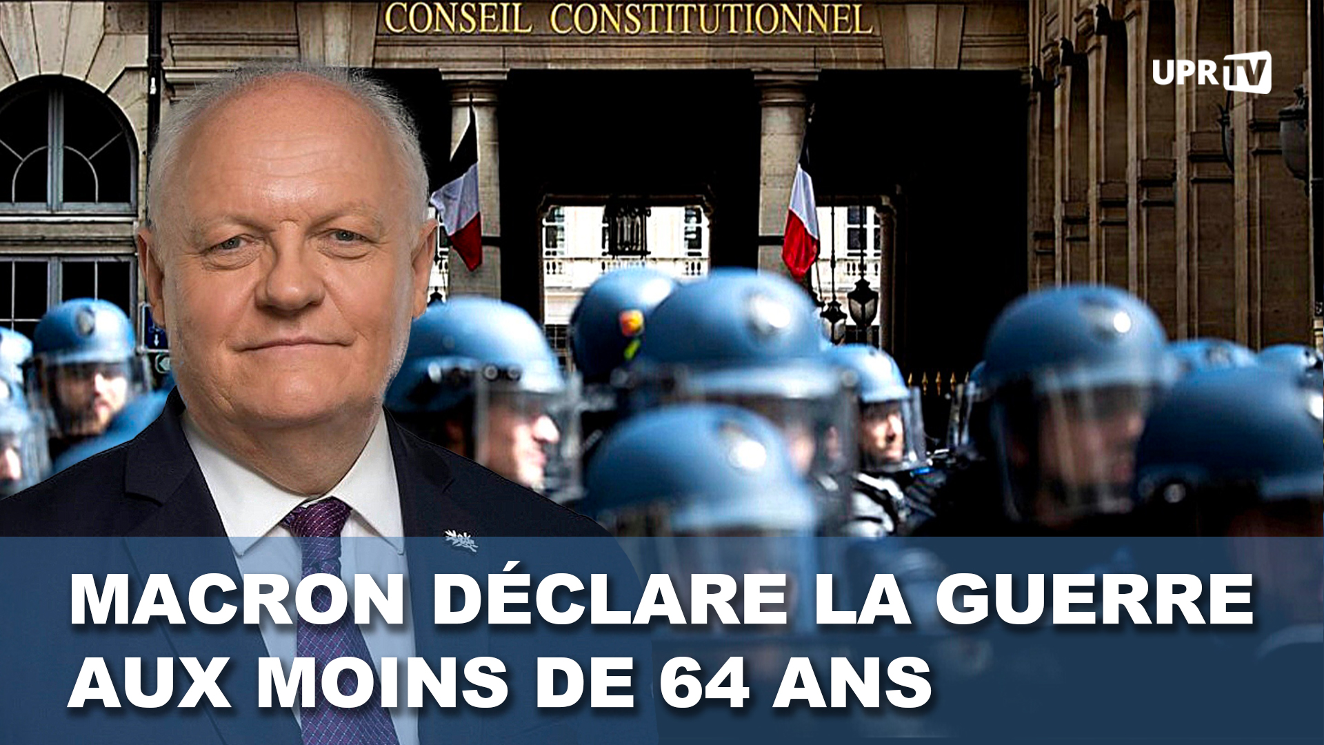 Macron déclare la guerre aux moins de 64 ans